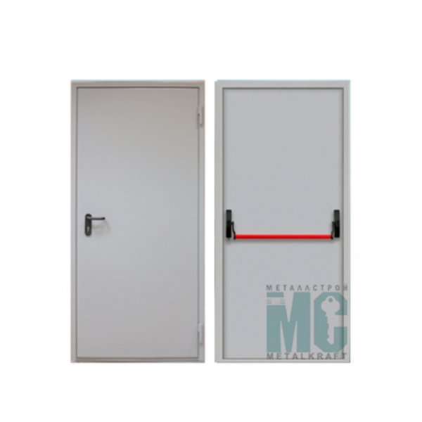 Металлическая дверь «Противопожарная ДПМ-1-Г (антипаника)»
