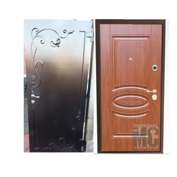 Стальная дверь «Кованая-1»