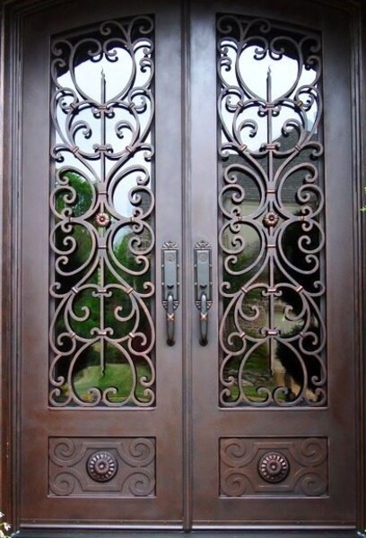 Стальная дверь «Кованая-9»